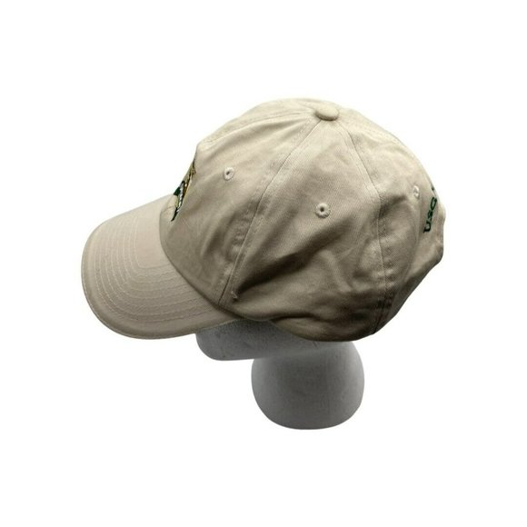 2007 US Open Oakmont USGA  Golf Hat Khaki Adjustable Ball Cap Vintage Squirrel - Picture 2 of 6